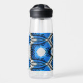 atoomblauw waterfles (Voorkant)