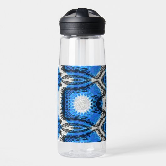 atoomblauw waterfles (Voorkant)