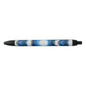 atoomblauw zwarte inkt pen (Voorkant)