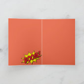 atoombom-explosief leeg Wenskaart Kaart (Binnen)