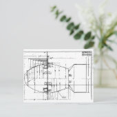 atoombom met vetMan Briefkaart (Staand voorkant)