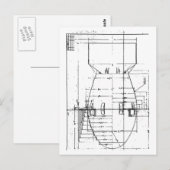 atoombom met vetMan Briefkaart (Voorkant / Achterkant)