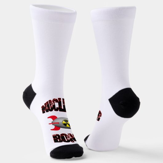 atoombom sokken (Gebogen)