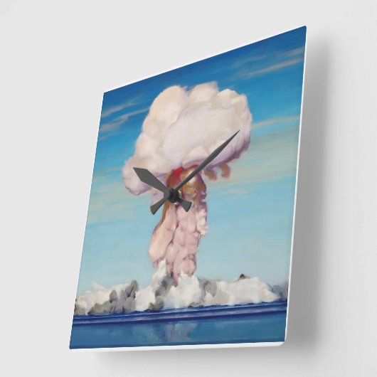 atoombom wandklok (Hoek)