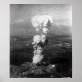 Atoombombardementen op Hiroshima Poster