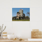 Atoombombedom, Hiroshima, Japan Poster (Keuken)