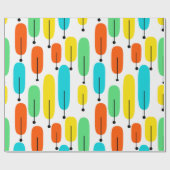 atoombomen cadeaupapier (Vlak)