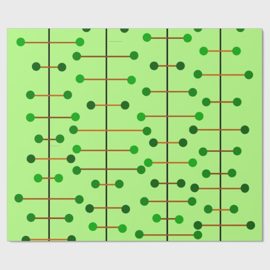 atoombomen cadeaupapier (Vlak)