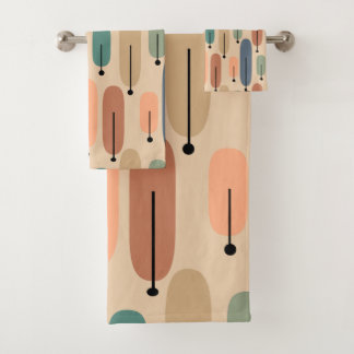 atoombomen Retro Bad Handdoek