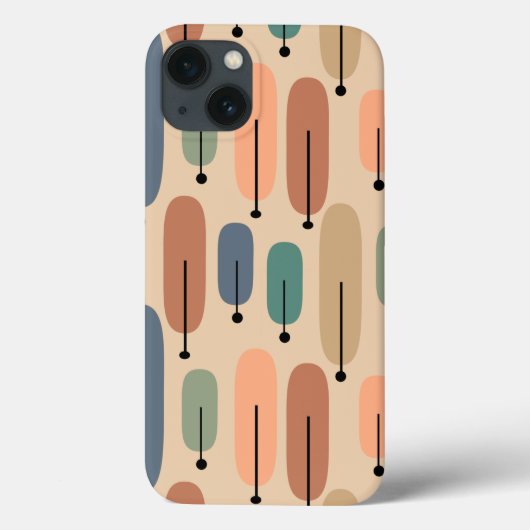 atoombomen Retro Case-Mate iPhone Case (Achterkant)