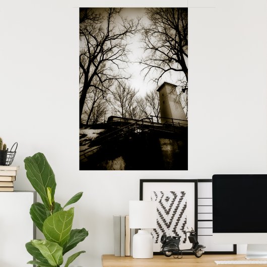 atoomcerebellum : watertoren poster (Thuiskantoor)