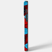 atoomcirkelmozaïek Case-Mate iPhone case (Achterkant / Links)