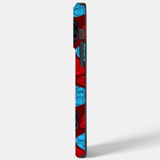 atoomcirkelmozaïek Case-Mate iPhone case (Achterkant / Links)