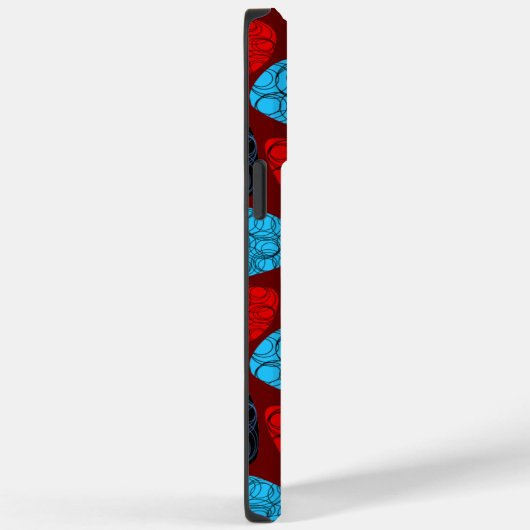 atoomcirkelmozaïek Case-Mate iPhone case (Achterkant / Rechts)