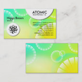 atoomcirkels - Abstract 01 Visitekaartje (Voorkant / Achterkant)