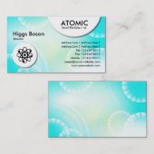 atoomcirkels - Abstract 02 Visitekaartje (Voorkant / Achterkant)