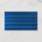 atoomcirkels - Blauw geborsteld textiel Visitekaartje (Achterkant)