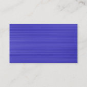 atoomcirkels - Blauw geborsteld textiel Visitekaartje (Achterkant)