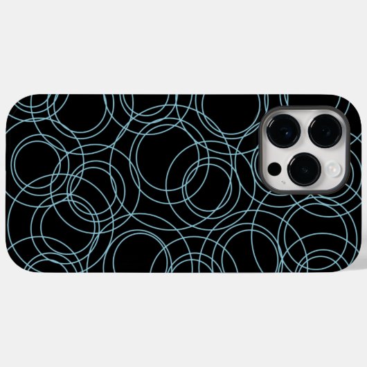 Atoomcirkels Case-Mate iPhone Case (Achterkant (horizontaal))