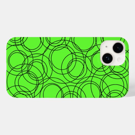 atoomcirkels Case-Mate iPhone case (Achterkant (horizontaal))
