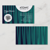 Atoomcirkels - Draperie 03 Visitekaartje (Voorkant / Achterkant)