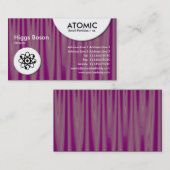 atoomcirkels - Drapery 06 Visitekaartje (Voorkant / Achterkant)