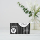 atoomcirkels - Drapery 07 Visitekaartje (Staand voorkant)