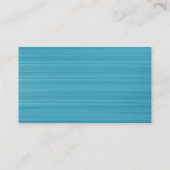 atoomcirkels - Licht blauw geborsteld textiel Visitekaartje (Achterkant)