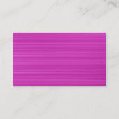 atoomcirkels - Magenta geborsteld textiel Visitekaartje (Achterkant)