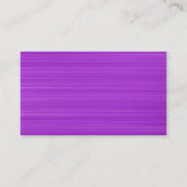 atoomcirkels - Paarse geborsteld textiel Visitekaartje (Achterkant)