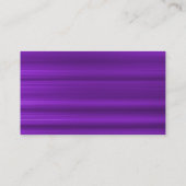 atoomcirkels - Paarse geborsteld textiel Visitekaartje (Achterkant)