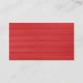 atoomcirkels - Rode borstelstructuur Visitekaartje (Achterkant)