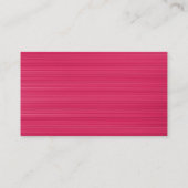 atoomcirkels - Rode borstelstructuur Visitekaartje (Achterkant)