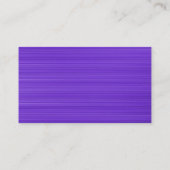 atoomcirkels - Violet geborsteld textiel Visitekaartje (Achterkant)