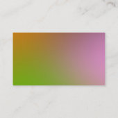 atoomcirkels - Zachte gradiënten Visitekaartje (Achterkant)