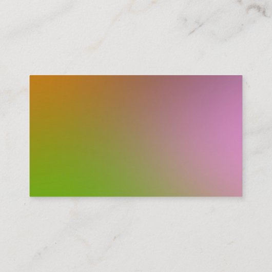 atoomcirkels - Zachte gradiënten Visitekaartje (Achterkant)