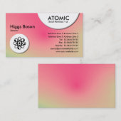 atoomcirkels - Zachte gradiënten Visitekaartje (Voorkant / Achterkant)