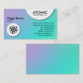 atoomcirkels - Zachte gradiënten Visitekaartje (Voorkant / Achterkant)