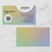 atoomcirkels - Zachte gradiënten Visitekaartje (Voorkant / Achterkant)