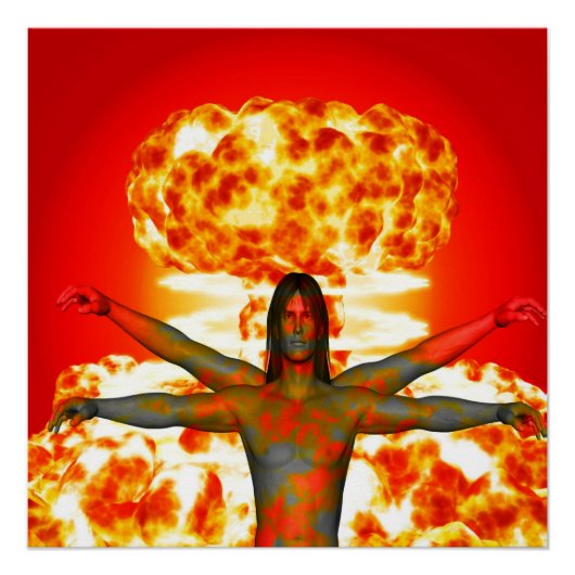 Atoomcreatie Perfect Poster (Voorkant)