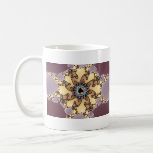 atoomdeeltjes - fractale Mok (Links)