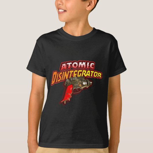 atoomdesintegrator t-shirt (Voorkant)