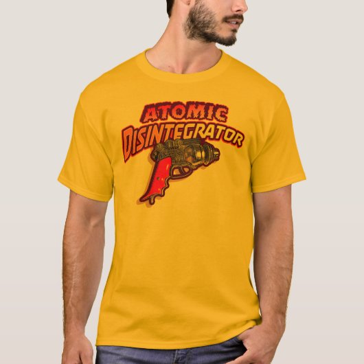 atoomdesintegrator t-shirt (Voorkant)