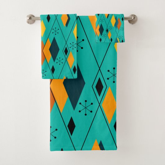 Atoomdiamanten Bad Handdoek (Insitu)
