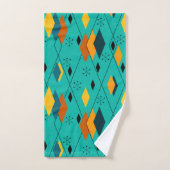 Atoomdiamanten Bad Handdoek (Handdoek)