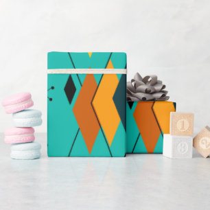 Atoomdiamanten Cadeaupapier