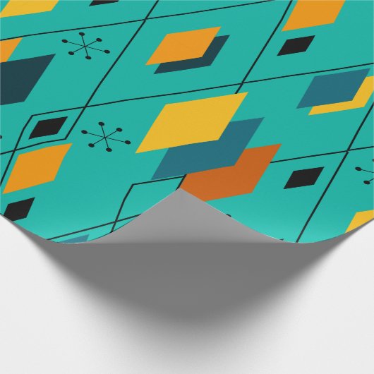 Atoomdiamanten Cadeaupapier (Hoek)