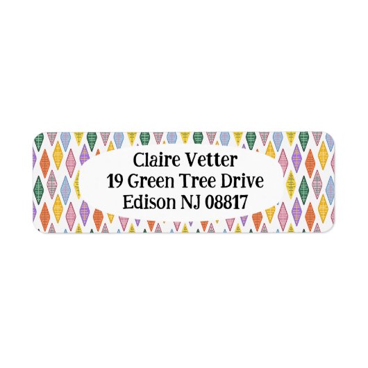 Atoomdiamanten Etiket (Voorkant)