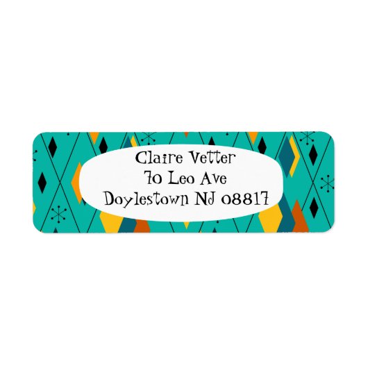 Atoomdiamanten Etiket (Voorkant)