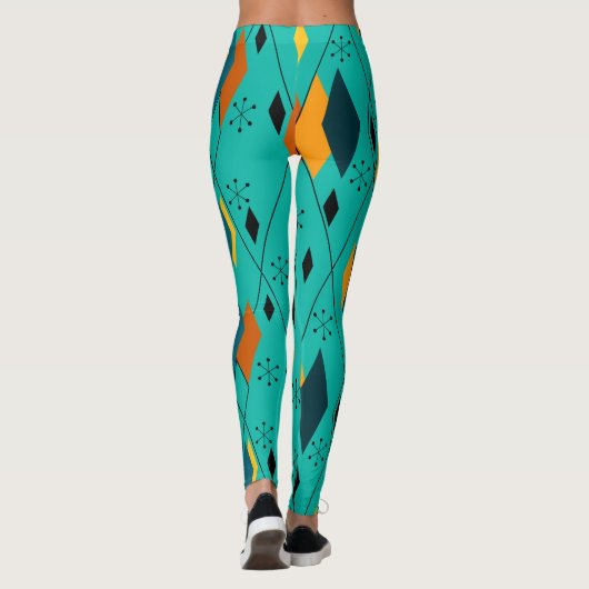 Atoomdiamanten Leggings (Achterkant)